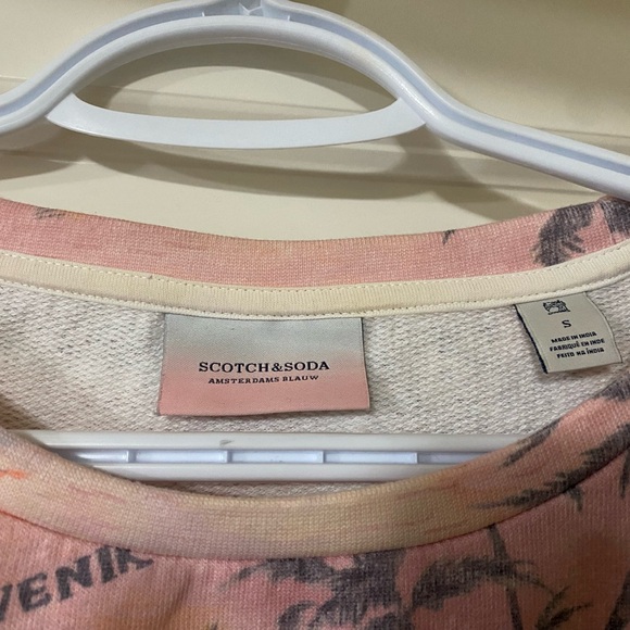 Scotch & Soda Multicolored Boxy Sweatshirt - Picture 3 of 3